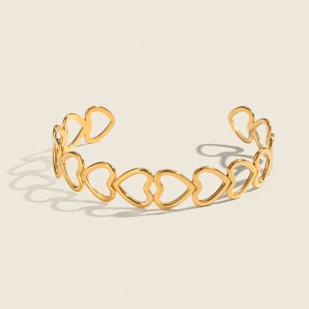 The Amora Heart Cuff