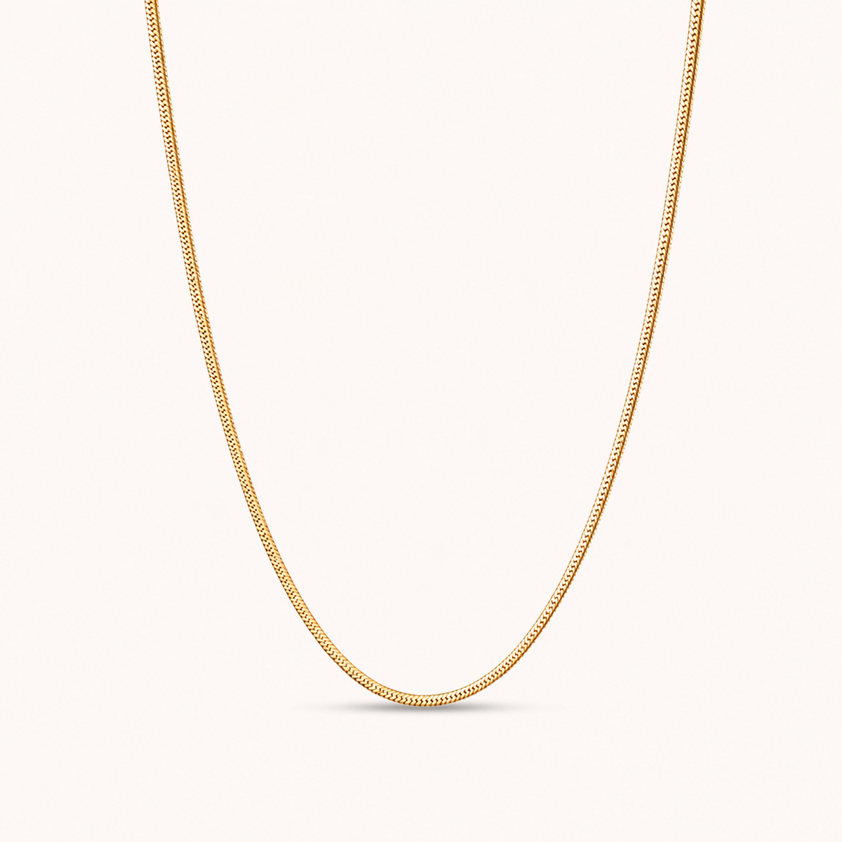 Snake Necklace Gold
