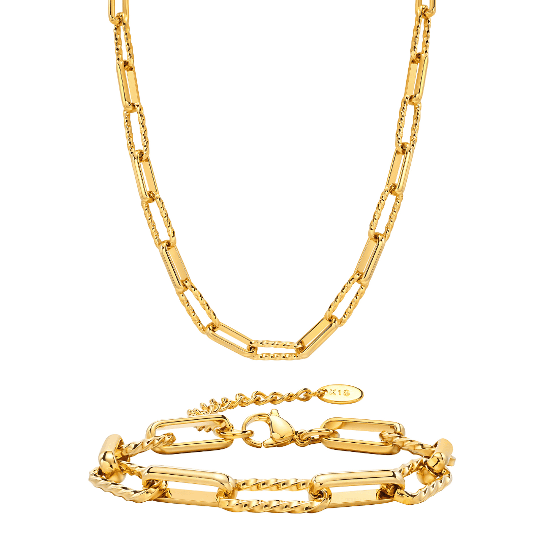 GOLDEN PAPERCLIP LINK