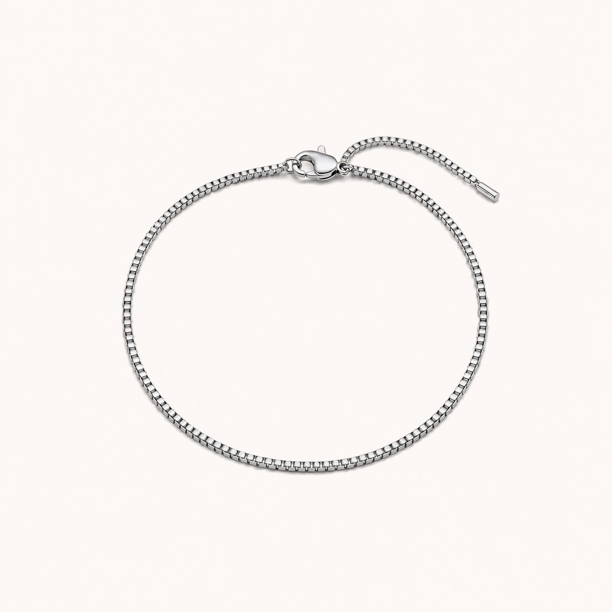 Box Bracelet Silver