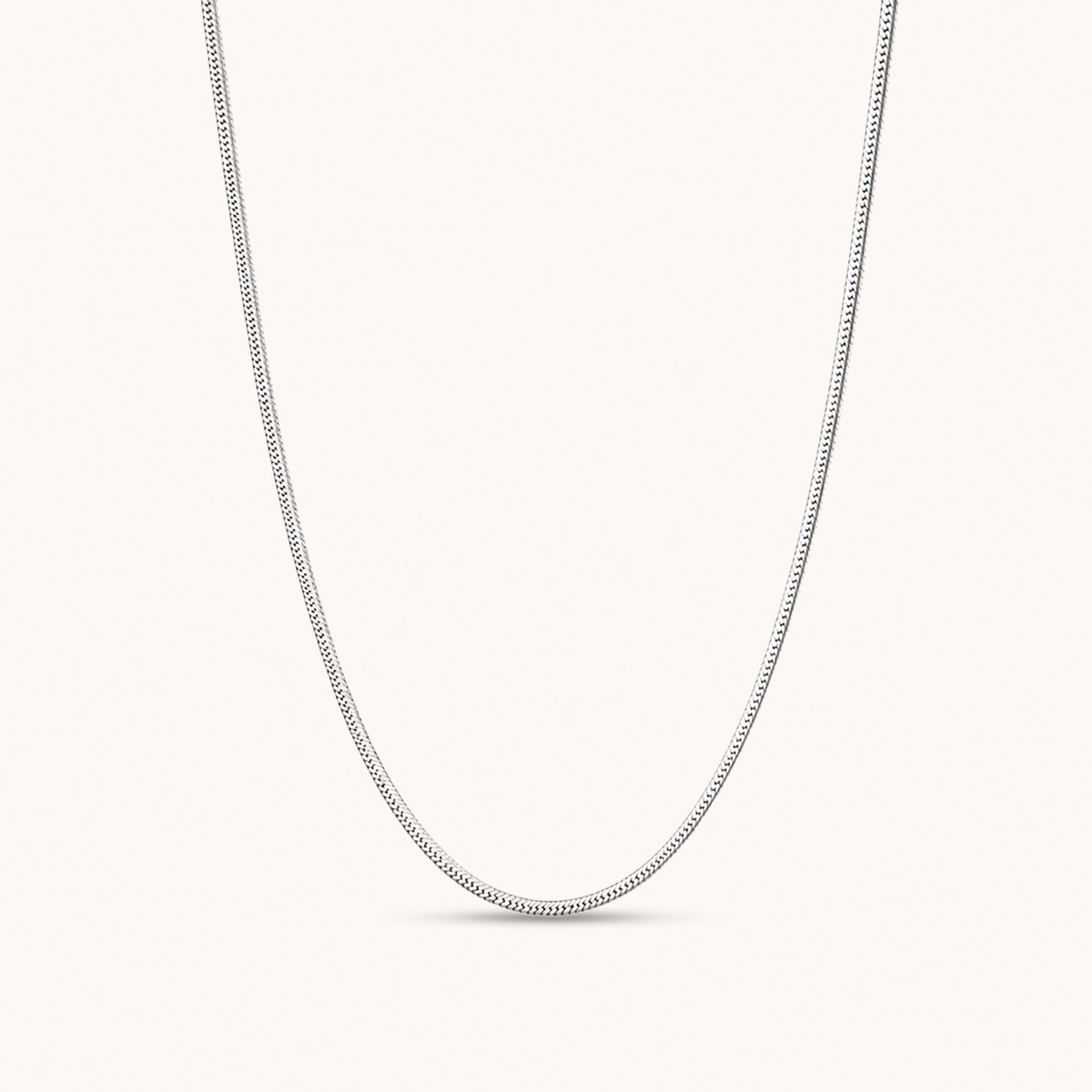 Snake Necklace Silver