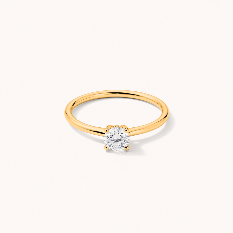 Solitaire Ring Gold