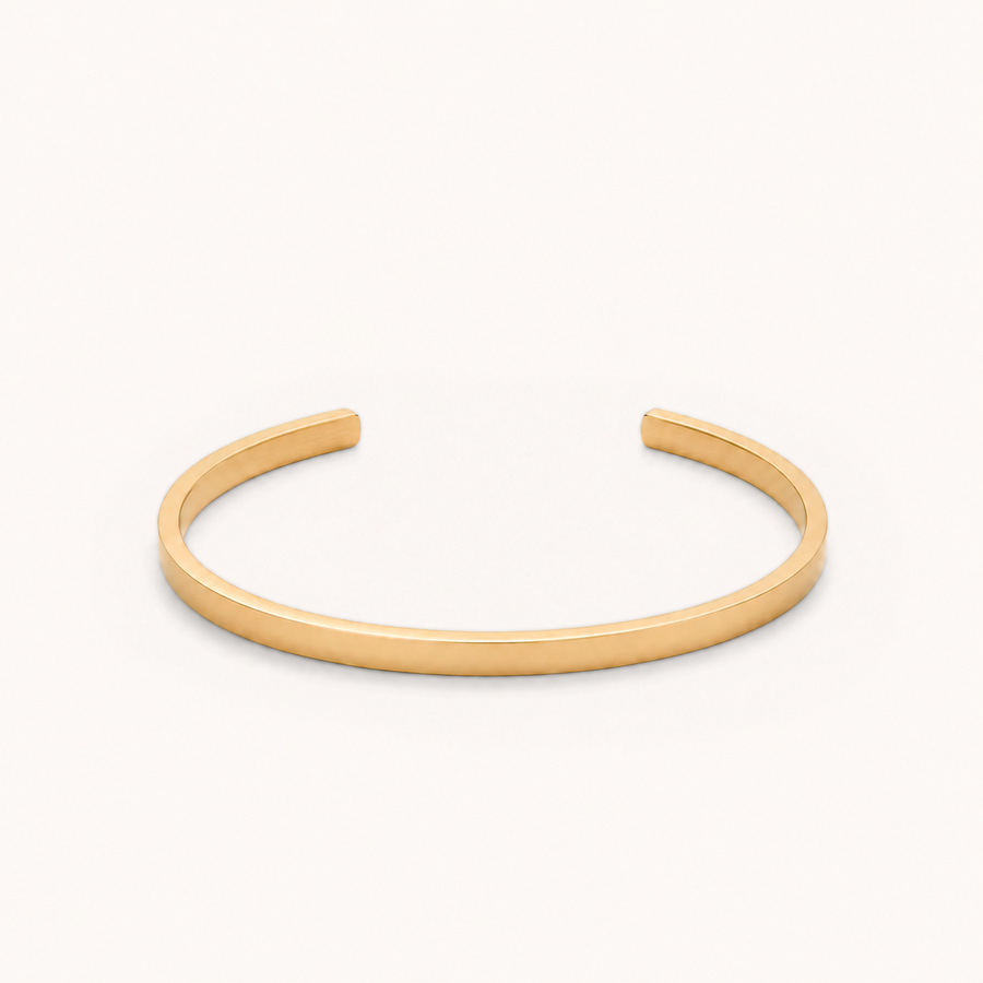 Line Cuff Gold