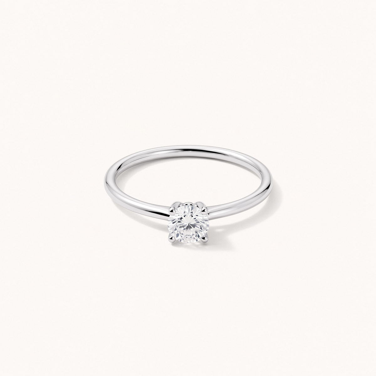 Solitaire Ring Silver