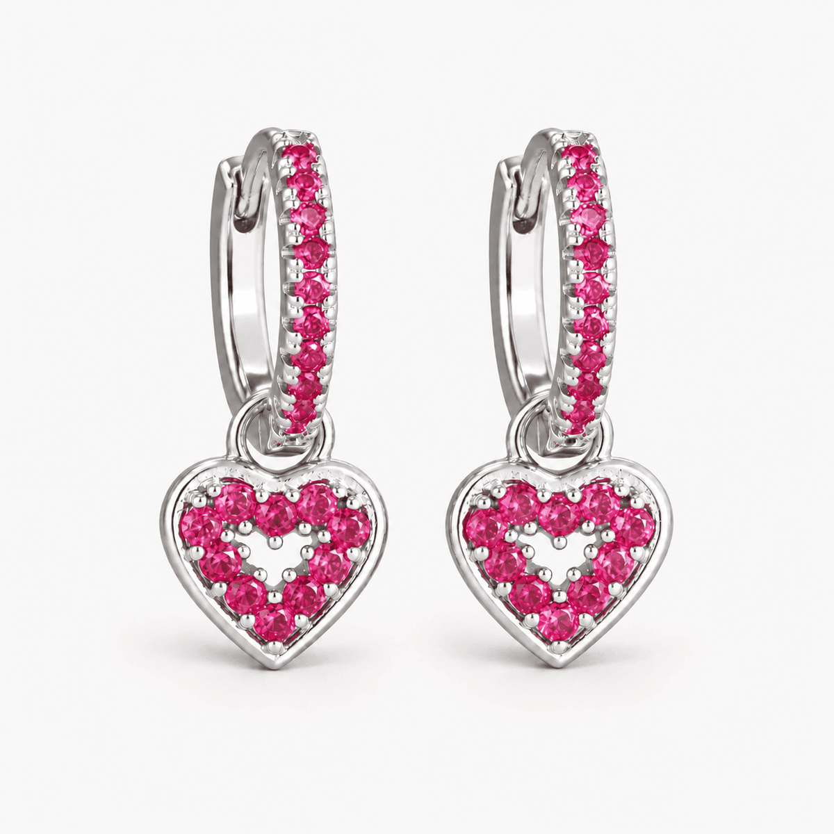 Bella Heart Earrings