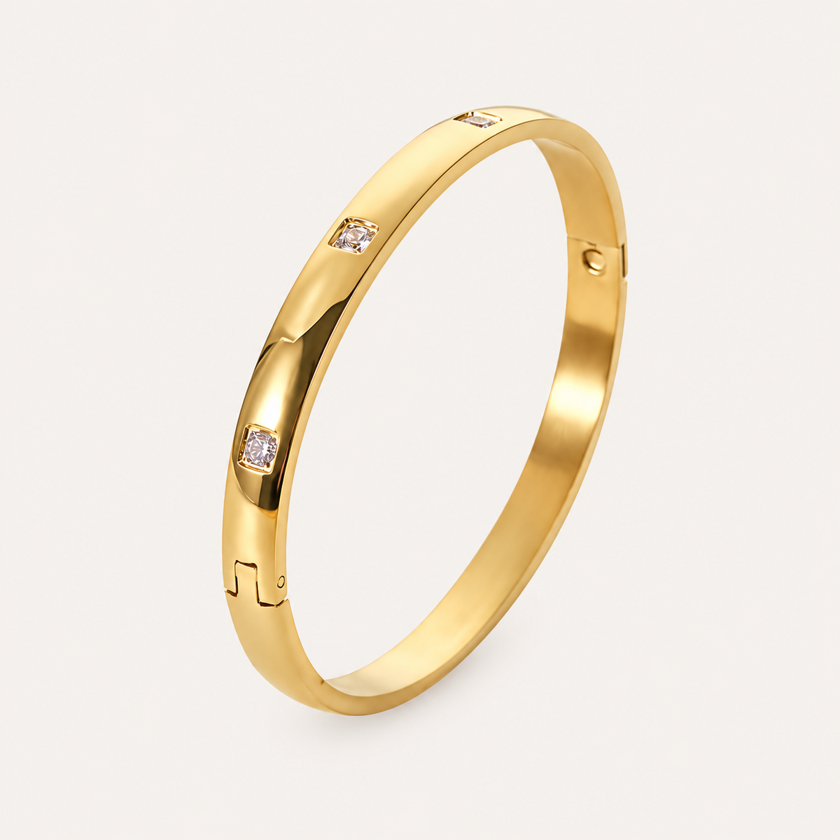 The Amora Scattered Stone Bangle