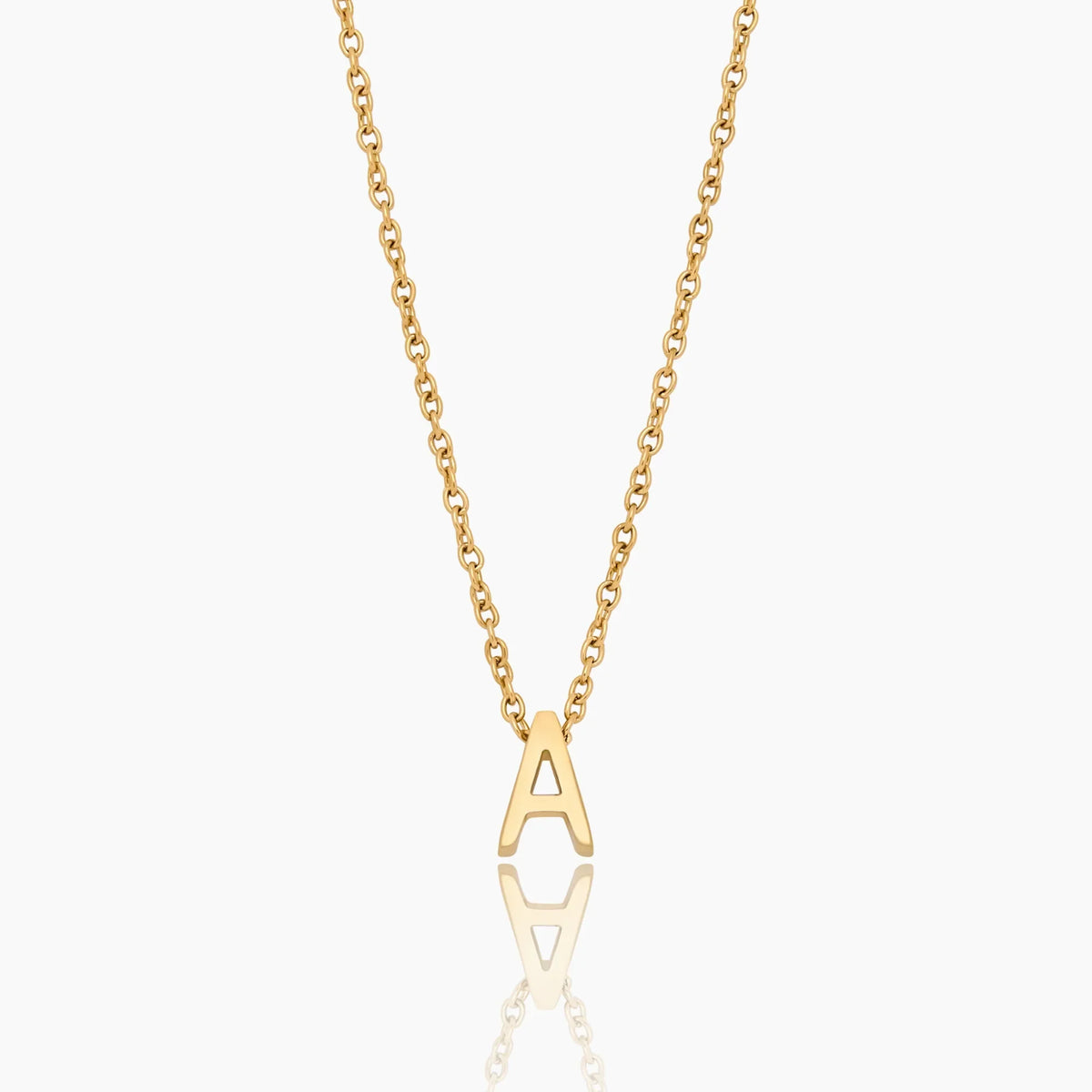 Dainty Initial Charm Necklace