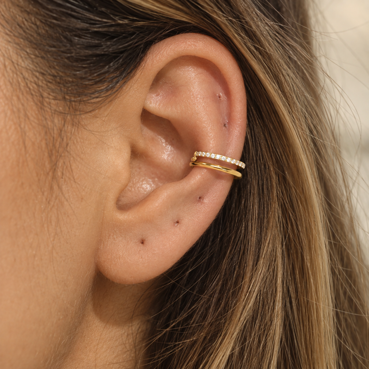 Elina Double Ear Cuff