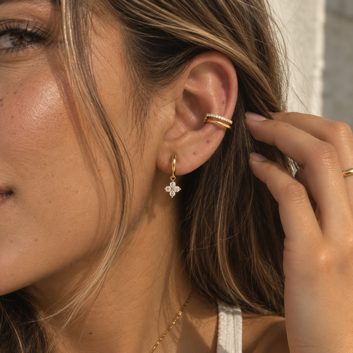 Elina Double Ear Cuff