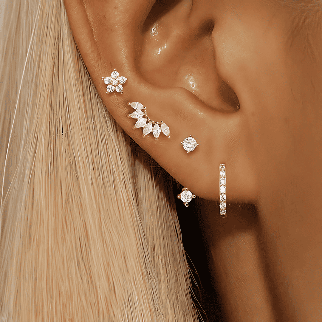 FLORA EARRING SET
