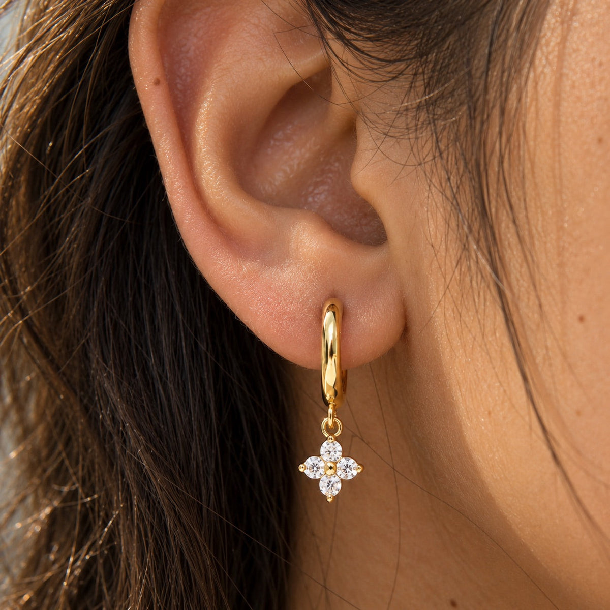 Liliana Daisy Hoops