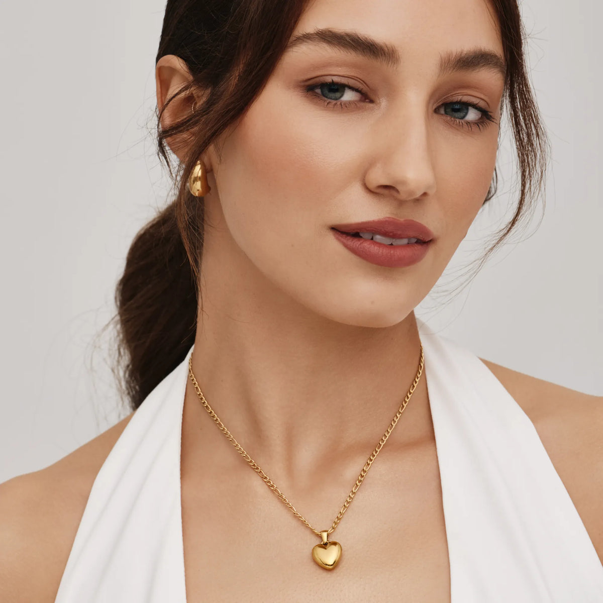 Classic Heart Pendant Necklace