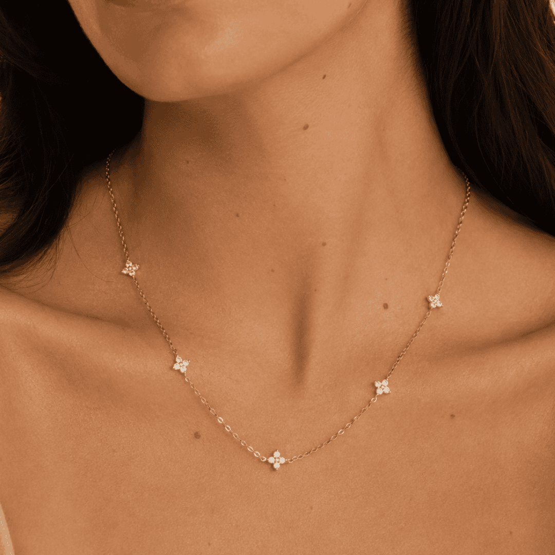 Maya Clover Necklace