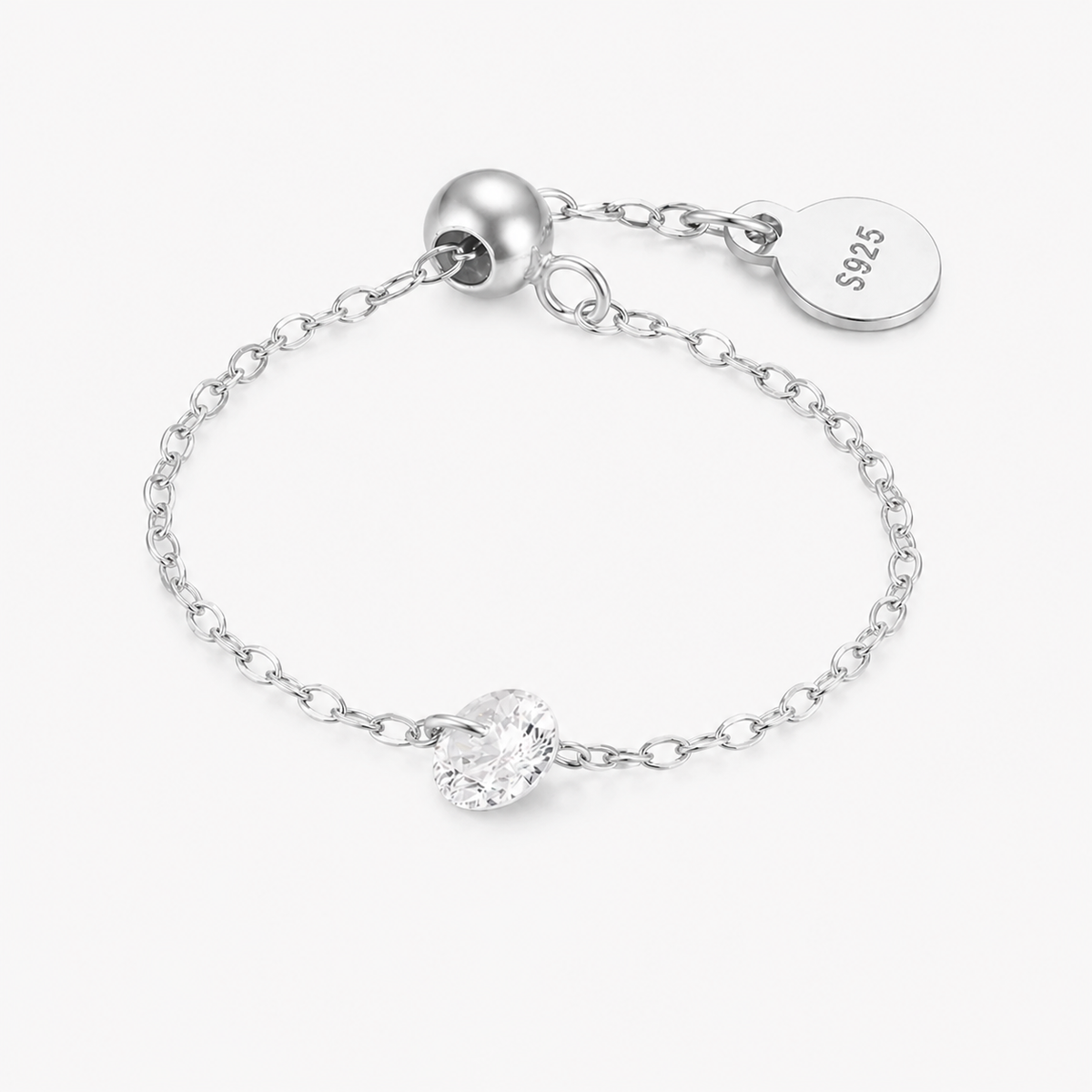 MOONLIT CHAIN RING