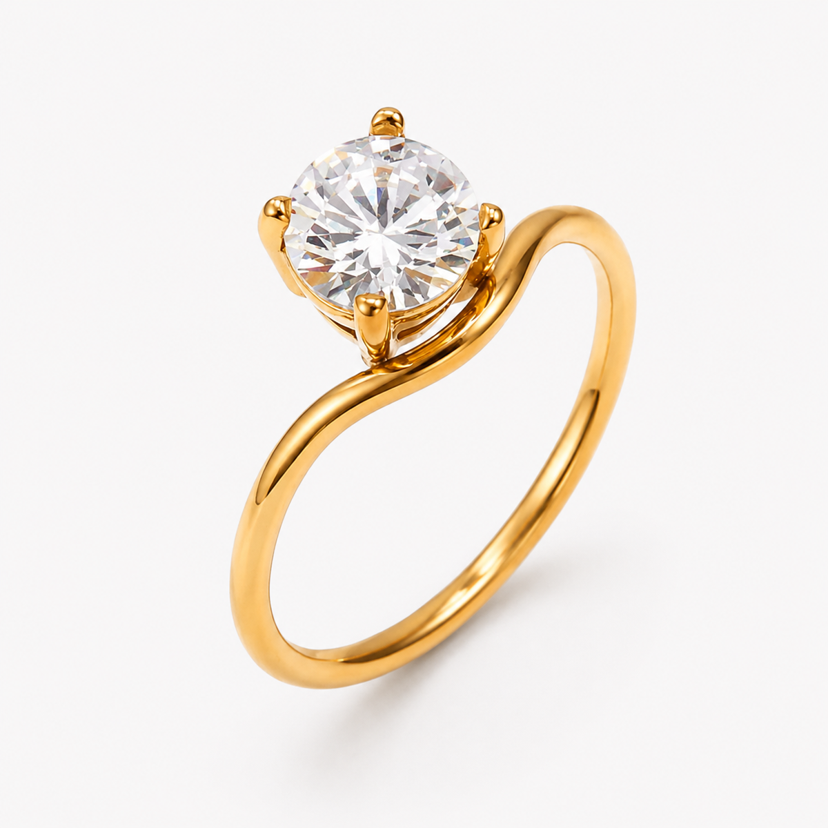 QUIET WAVE RING