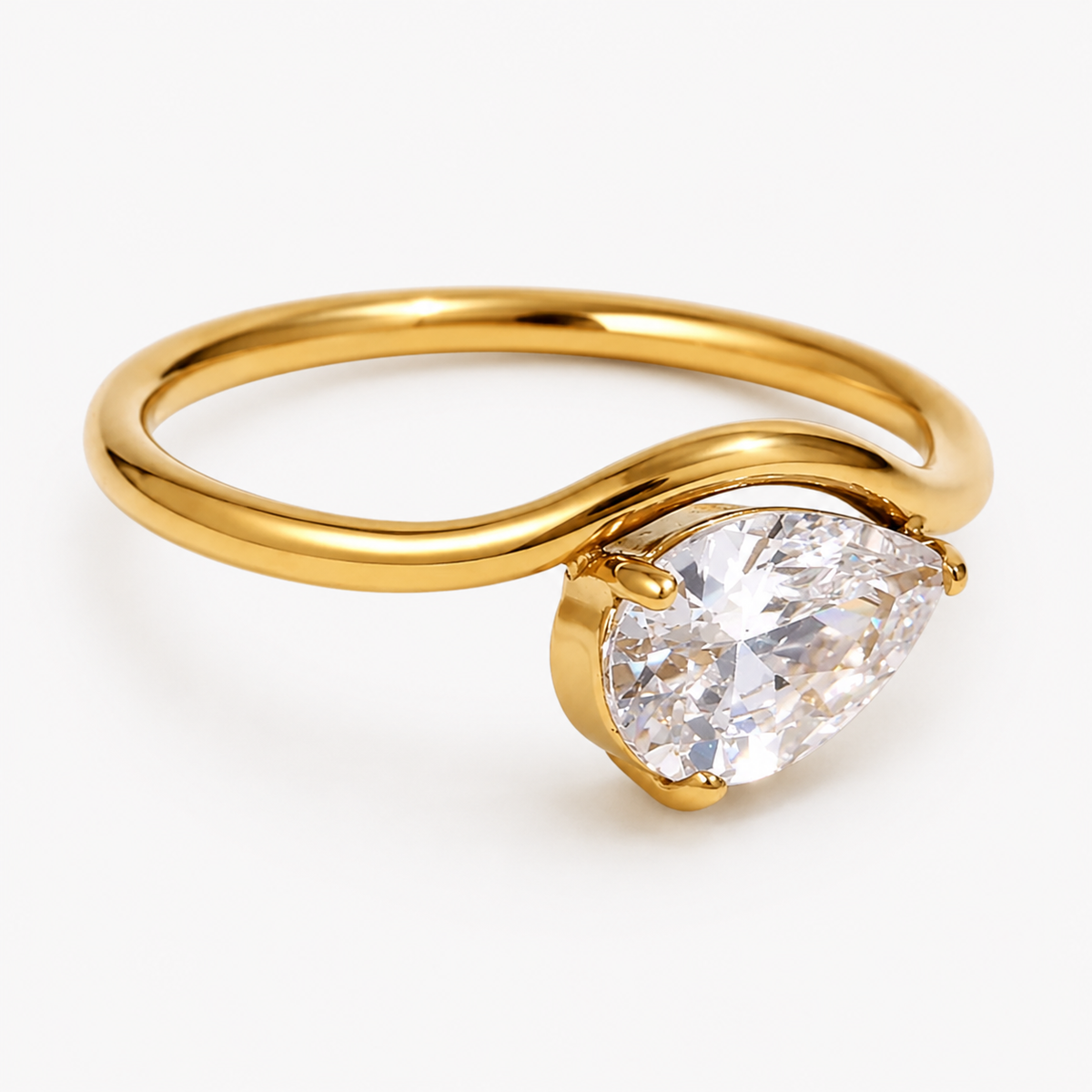 QUIET WAVE RING