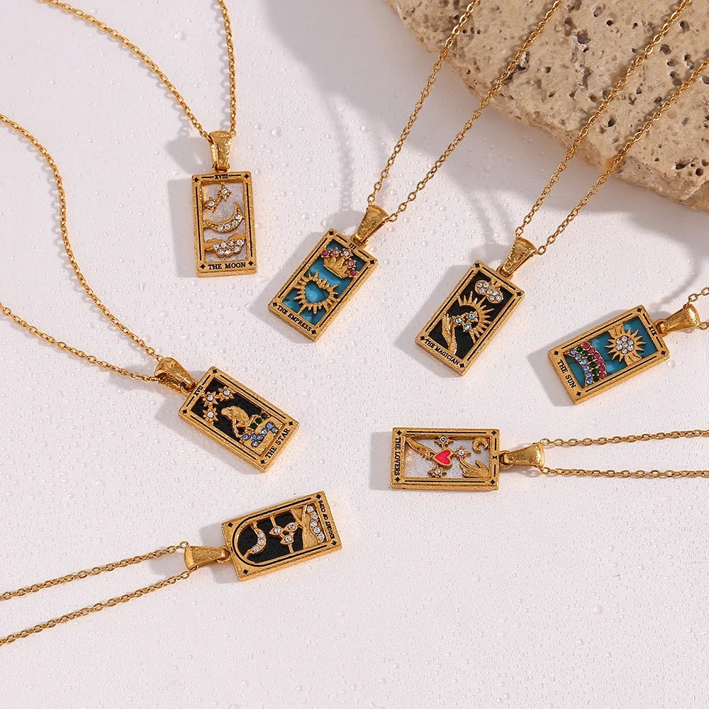 MIXED TAROT NECKLACE