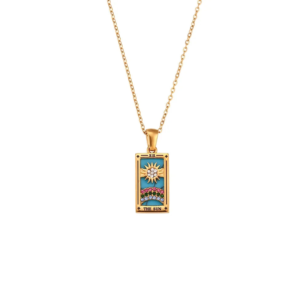 MIXED TAROT NECKLACE
