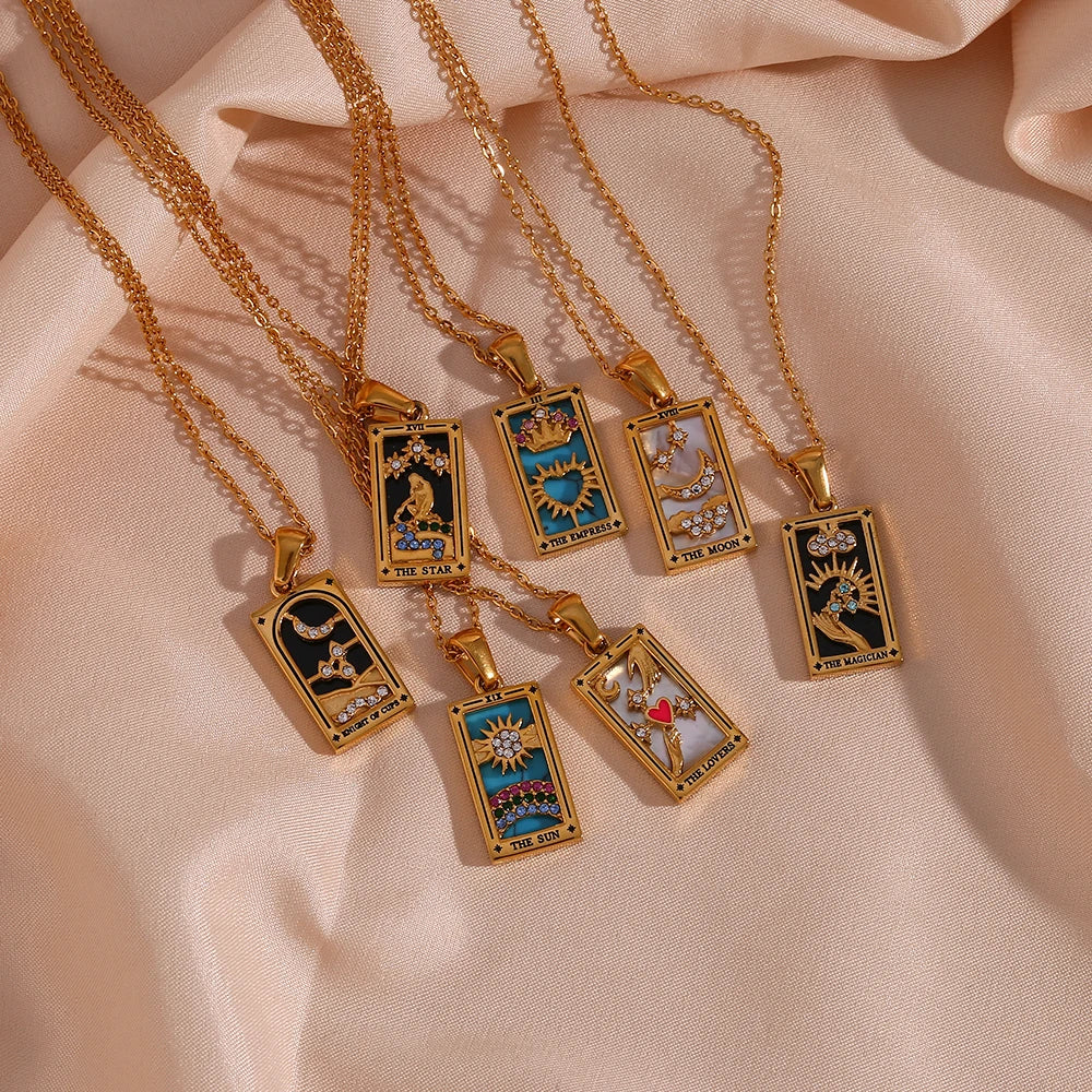 MIXED TAROT NECKLACE