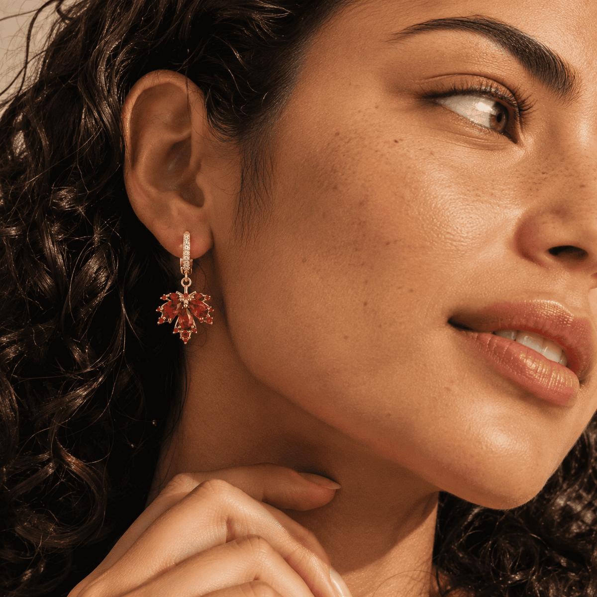 Soraya Maple Drop Earrings