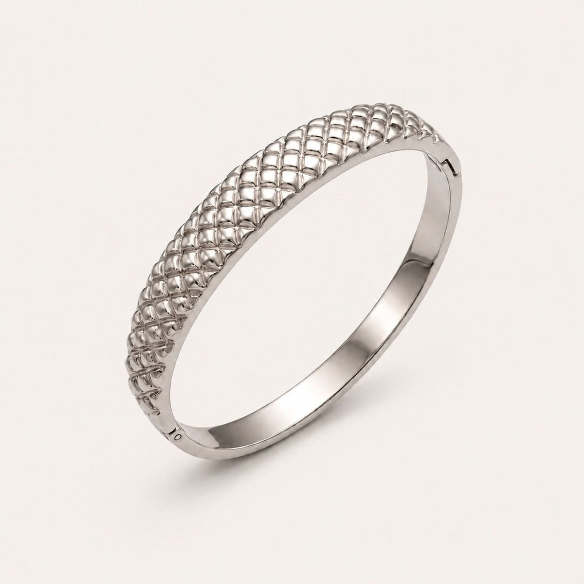 The Amora Quilted Bangle