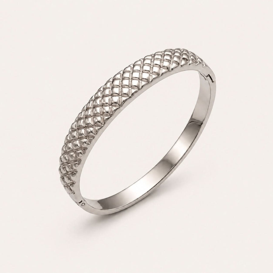 The Amora Quilted Bangle