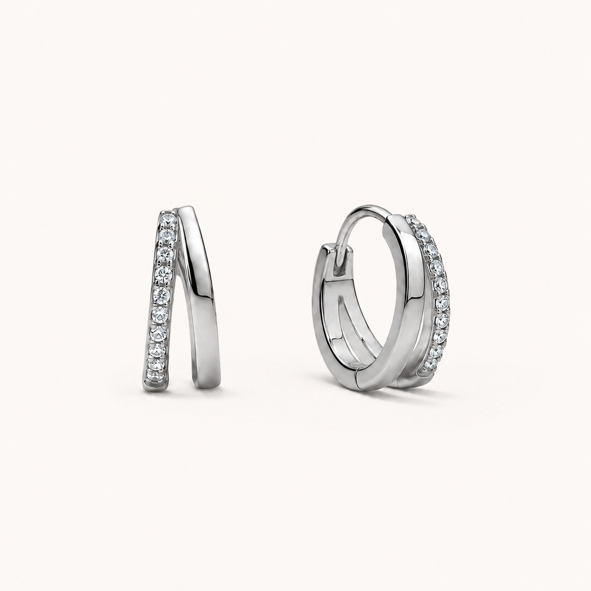 Dual Huggies Silver