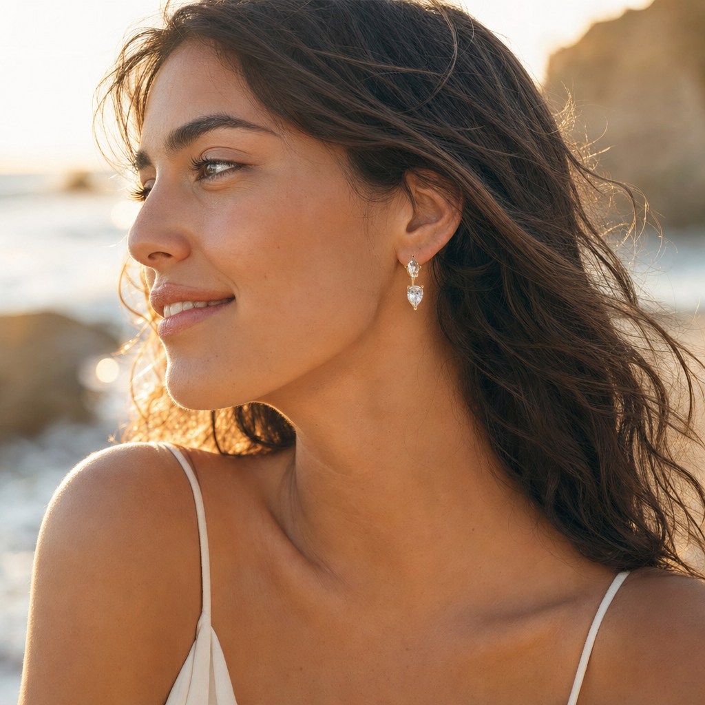 Marquise Drop Earrings