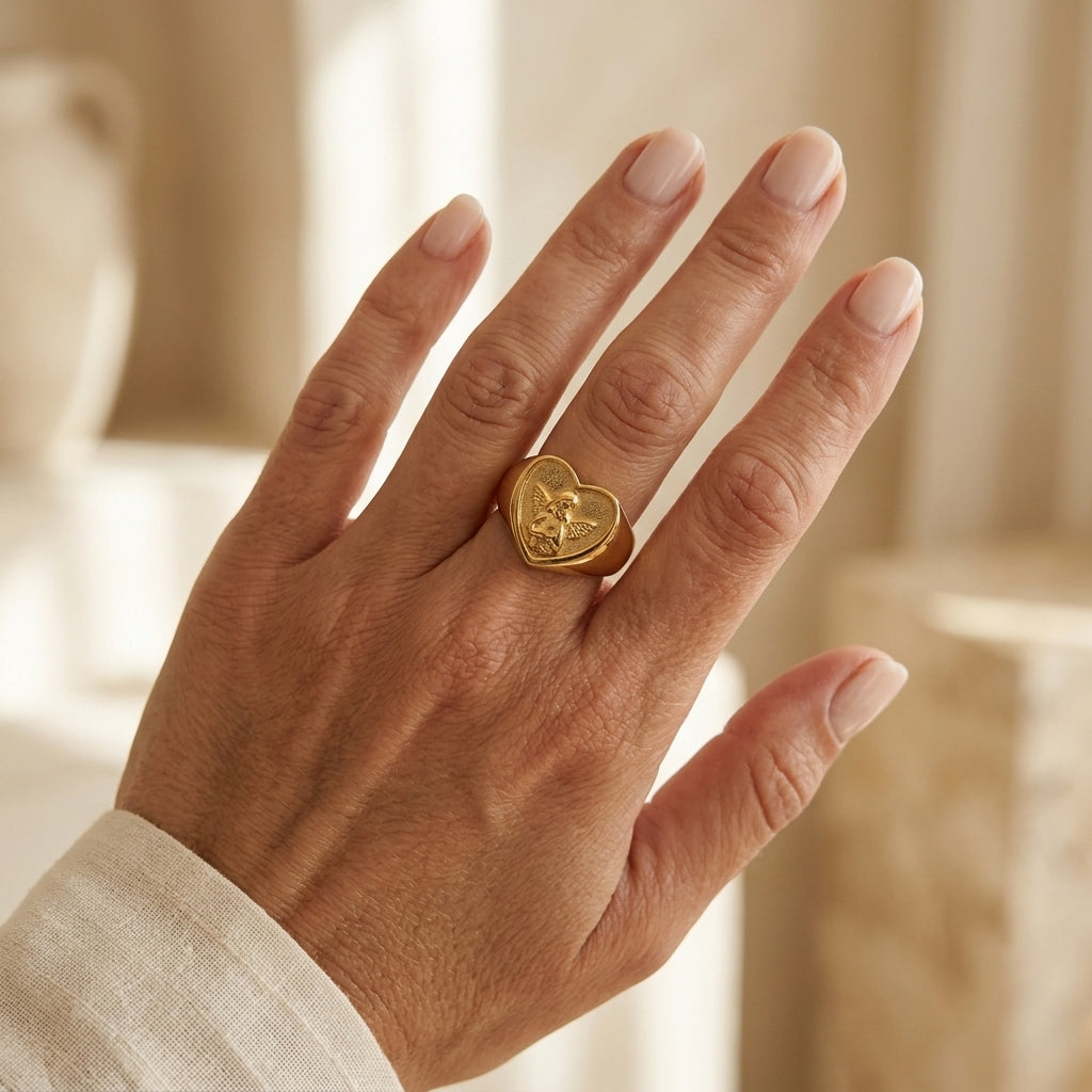 Celeste Heart Ring